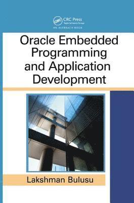 bokomslag Oracle Embedded Programming and Application Development