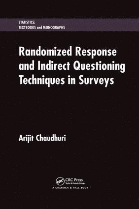 bokomslag Randomized Response and Indirect Questioning Techniques in Surveys