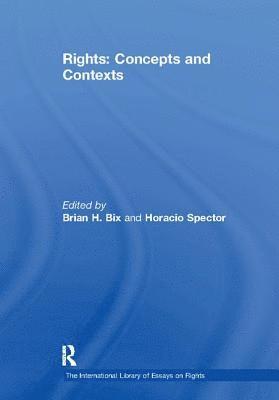 bokomslag Rights: Concepts and Contexts