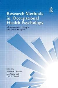 bokomslag Research Methods in Occupational Health Psychology
