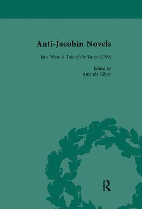 W M Verhoeven, Claudia L Johnson, Philip Cox, Adriana Craciun, Richard Cronin, W. M. Verhoeven, Claudia L. Johnson - Anti-Jacobin Novels, Part II, Volume 7, Häftad