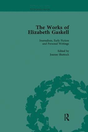 Joanne Shattock, Angus Easson, Josie Billington, Deirdre d'Albertis, Linda K Hughes, Elisabeth Jay, Charlotte Mitchell, Linda H Peterson, Marion Shaw, Alan Shelston, Joanne Wilkes - Works of Elizabeth Gaskell, Part I Vol 1, Häftad