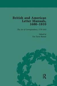 bokomslag British and American Letter Manuals, 1680-1810, Volume 4