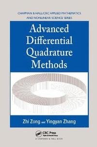 bokomslag Advanced Differential Quadrature Methods