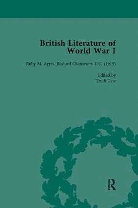 Andrew Maunder, Angela K Smith, Jane Potter, Trudi Tate - British Literature of World War I, Volume 2, Häftad