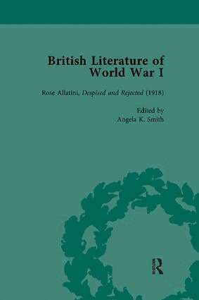 Andrew Maunder, Angela K Smith, Jane Potter, Trudi Tate - British Literature of World War I, Volume 4, Häftad