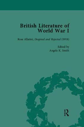 Andrew Maunder, Angela K Smith, Jane Potter, Trudi Tate, Angela K. Smith - British Literature of World War I, Volume 4, Häftad