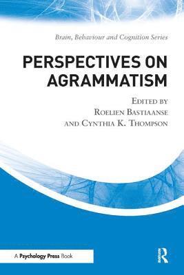 bokomslag Perspectives on Agrammatism