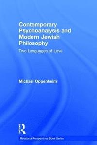 bokomslag Contemporary Psychoanalysis and Modern Jewish Philosophy