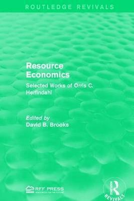 bokomslag Resource Economics