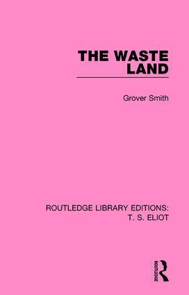 Grover Smith - Waste Land, Inbunden