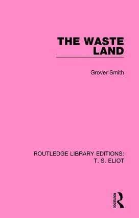 Grover Smith - Waste Land, Häftad
