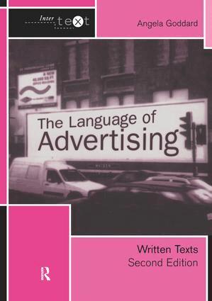 Angela Goddard - Language of Advertising, Inbunden