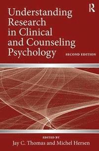 bokomslag Understanding Research in Clinical and Counseling Psychology