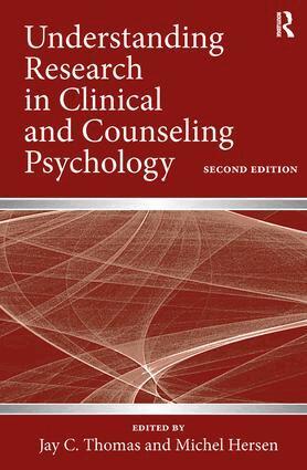 Jay C. Thomas, Michel Hersen - Understanding Research in Clinical and Counseling Psychology, Inbunden