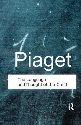 Jean Piaget - Language and Thought of the Child, Inbunden