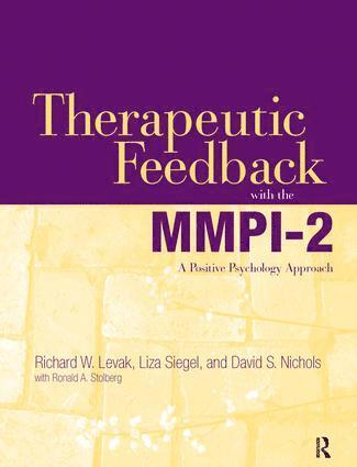 Therapeutic Feedback with the MMPI-2 1