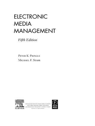 Peter Pringle, Michael F Starr - Electronic Media Management, Revised, Inbunden