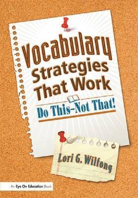 Vocabulary Strategies That Work 1