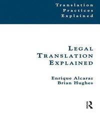 bokomslag Legal Translation Explained
