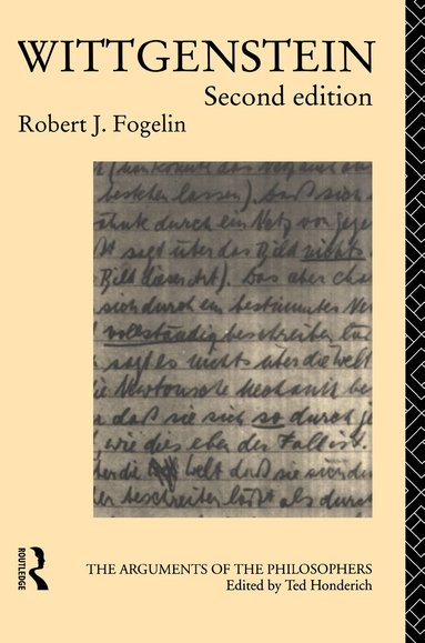 Robert J. Fogelin - Wittgenstein, Inbunden