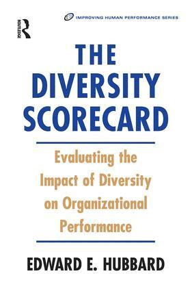 Edward Hubbard - Diversity Scorecard, Inbunden