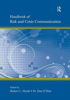 Handbook of Risk and Crisis Communication 1