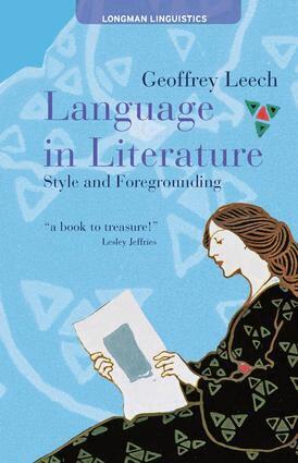 Geoffrey Leech - Language in Literature, Inbunden