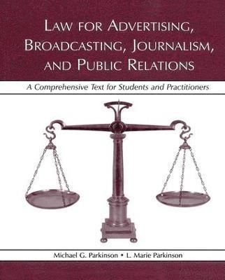 bokomslag Law for Advertising, Broadcasting, Journalism, and Public Relations