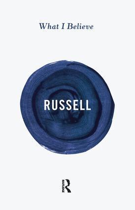 Bertrand Russell - What I Believe, Inbunden