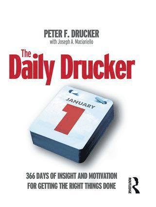 Peter Drucker - Daily Drucker, Inbunden
