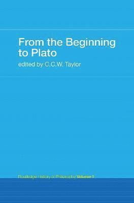 From the Beginning to Plato 1