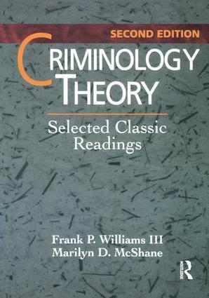 Criminology Theory 1