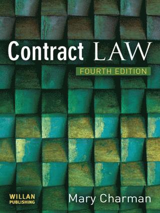 Mary Charman - Contract Law, Inbunden