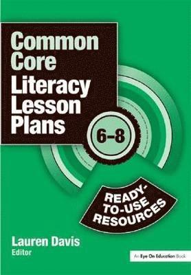 bokomslag Common Core Literacy Lesson Plans