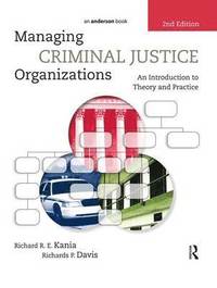 bokomslag Managing Criminal Justice Organizations