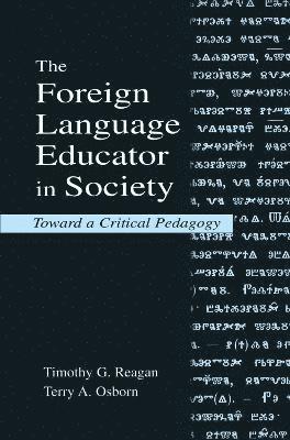 The Foreign Language Educator in Society 1