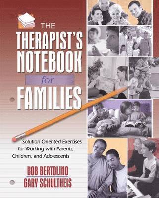 bokomslag The Therapist's Notebook for Families