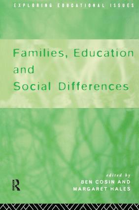 bokomslag Families, Education and Social Differences