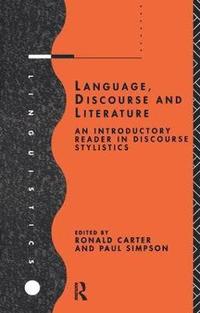 bokomslag Language, Discourse and Literature