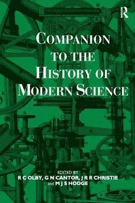 bokomslag Companion to the History of Modern Science