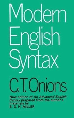 Modern English Syntax 1