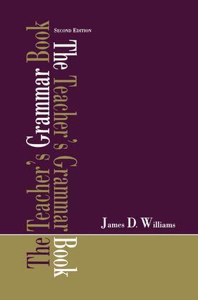 James D. Williams - Teacher's Grammar Book, Inbunden