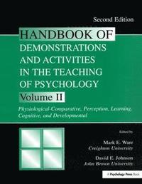 bokomslag Handbook of Demonstrations and Activities in the Teaching of Psychology