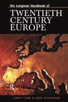 bokomslag Longman Handbook of Twentieth Century Europe