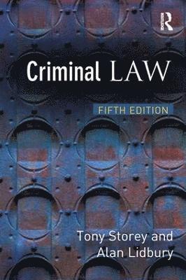 bokomslag Criminal Law