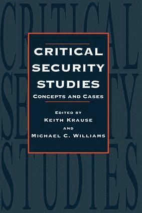 bokomslag Critical Security Studies