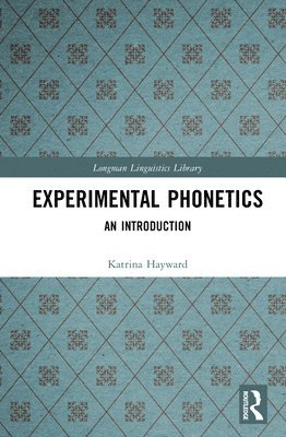 bokomslag Experimental Phonetics