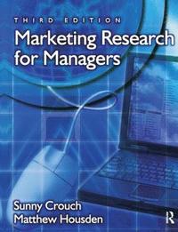 bokomslag Marketing Research for Managers