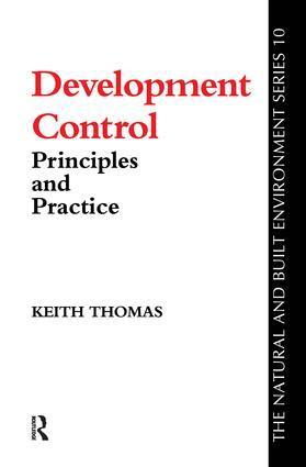 Keith Thomas - Development Control, Inbunden